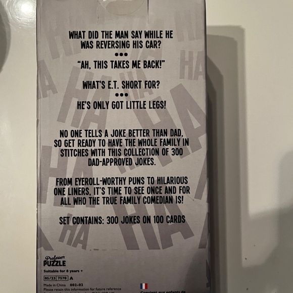 Dad Jokes! Perfect Father's Day Gift (new / holiday /x) - Picture 11 of 11